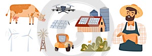 Smart farm, modern agricultural technology system