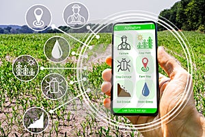 Smart Farming Digital Technology Agriculture App photo