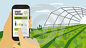 Smart farming and greenhouse in agriculture