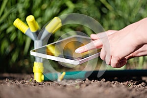 Smart garden application concept