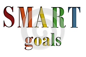 SMART goals phrase