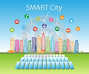 Smart green cities consume alternative natural energy sources with advanced intelligent services, social networks