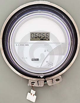 Smart grid residential digital power supply meter