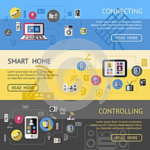 Smart Home Banner Set