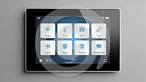 Smart Home Control Panel Automation, Security, Energy Efficiency