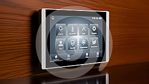 Smart Home Control Panel Automation, Security, Lighting
