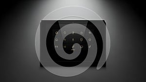 Smart Home Control Panel, Automation System Interface