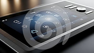 Smart Home Control Panel, Automation System Interface