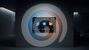 Smart Home Control Panel, Automation System Interface