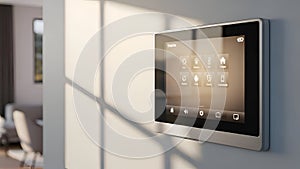 Smart Home Control Panel, Automation System, Touch Screen