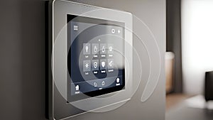 Smart Home Control Panel Automation System Touchscreen Interface