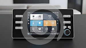 Smart Home Control Panel Interface Automation System