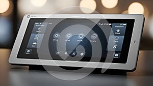 Smart Home Control Panel Touchscreen, Home Automation System Interface