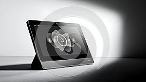 Smart Home Control Panel Touchscreen Tablet Interface