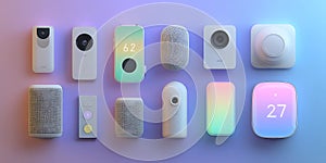 Smart Home Device Collection A Showcase of Innovative Technology
