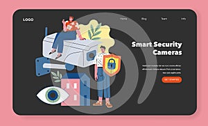 Smart Home. Flat Vector Illustration
