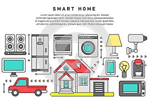Smart home iot internet of thing