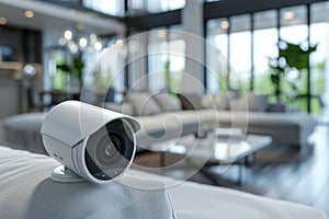 Smart home security broadcasts over LANs, integrating digital Ethernet connections with residential cameras to ensure comprehensiv