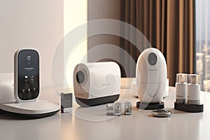Smart home security systems with cameras and senso