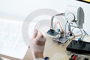 Smart home system development engineer schematics photo