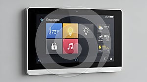 Smart Home Tablet Automation Control System Interface