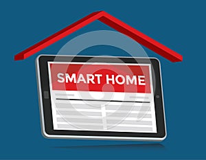 Smart home, tablet computer
