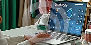 Smart home technology, centric remote control system digital dashboard brisk