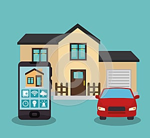 smart home technology icon