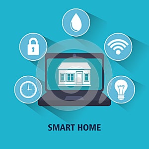 smart home technology icon