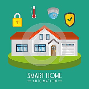 Smart home technology icon