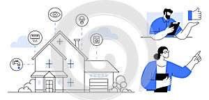 Smart Home Technology Integration with Human Interaction and Device Connectivity