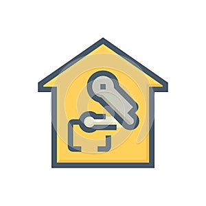 Smart home or home automation vector icon design, 48X48 pixel perfect and editable stroke