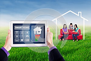 Smart house controller and young people