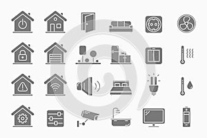 Smart House Icons set 01-05