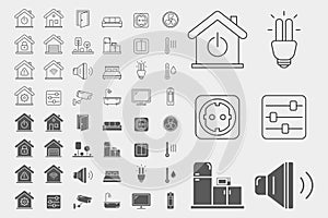 Smart House Icons set 01-06