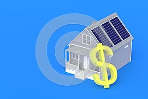 Smart House. The profitability of green energy. Service maintenance