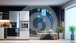 Smart Living - IoT-enabled Smart Home with Automation - Generated using AI Technology