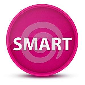 Smart luxurious glossy pink round button abstract photo