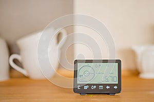 Smart meter in the kitchen