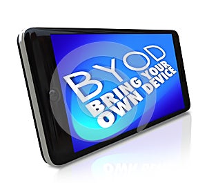 Smart Phone BYOD Bring Your Own Device Policy Job Work
