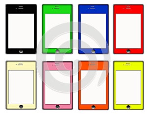 Smart Phone Colored Set