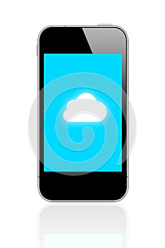 Smart phone connect cloud computing