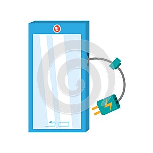 smart phone device technology mobile charger cable