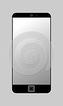 Smart Phone on grey