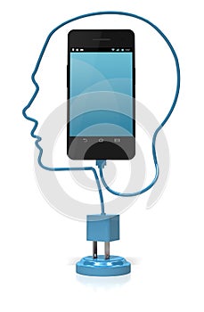 Smart Phone Head Smart