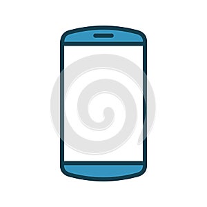 Smart phone icon vector on trendy design