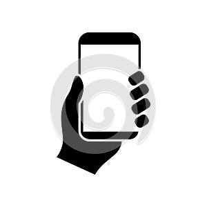 Smart phone icon vector on trendy design
