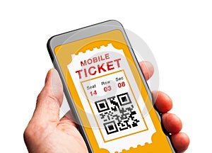 Smart Phone with Mobile Ticket