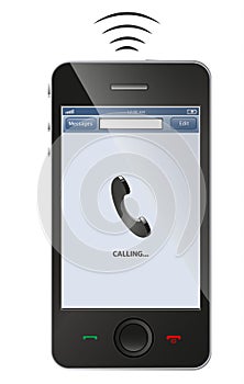 Smart phone ringing photo
