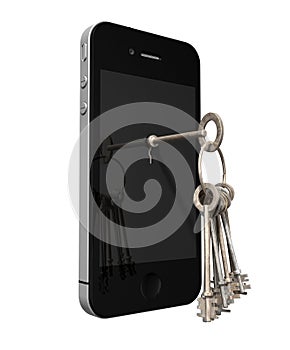 Smart Phone Unlocking Key
